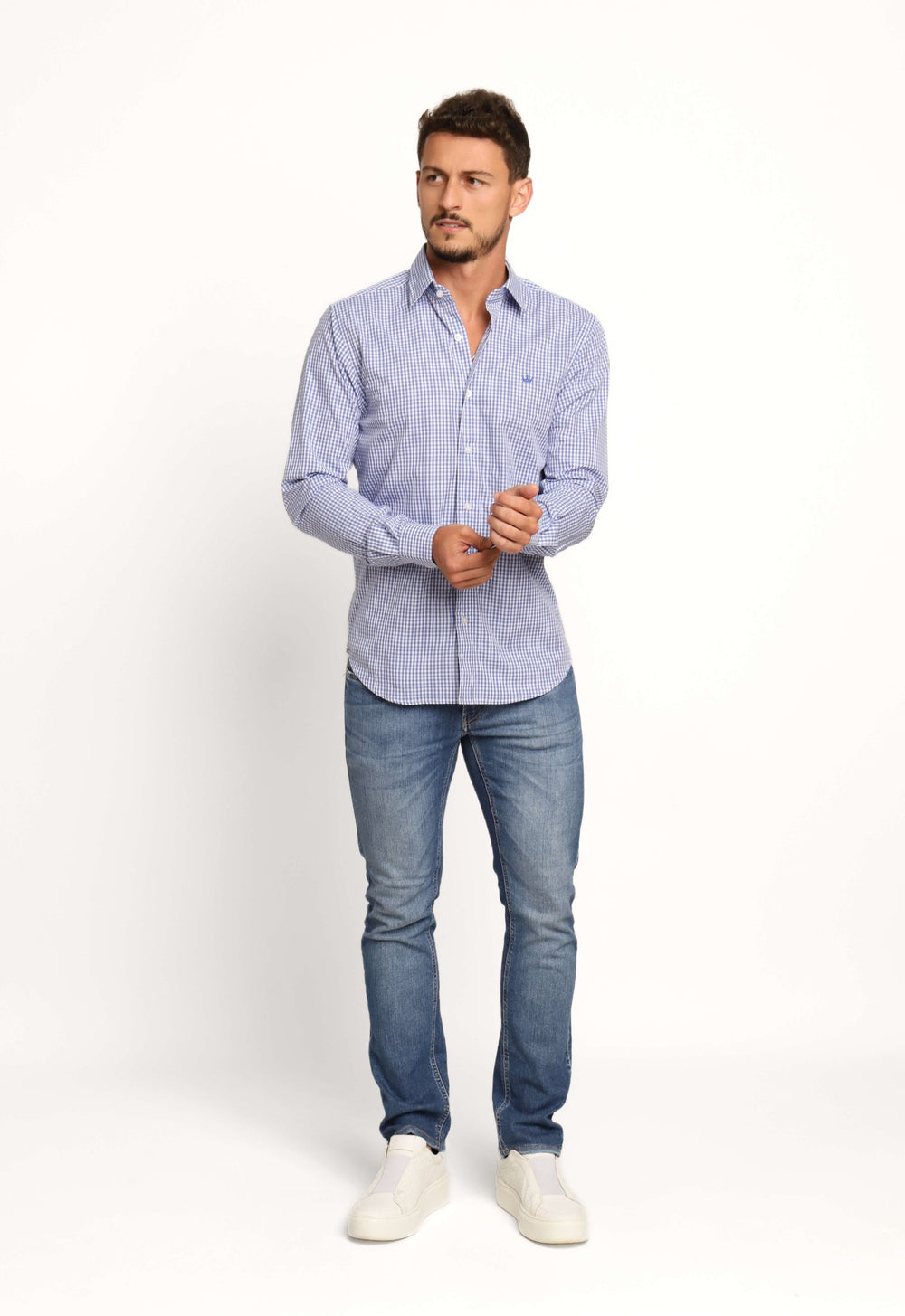Camisa Dom Henrico ml Xadrez - Henri Store