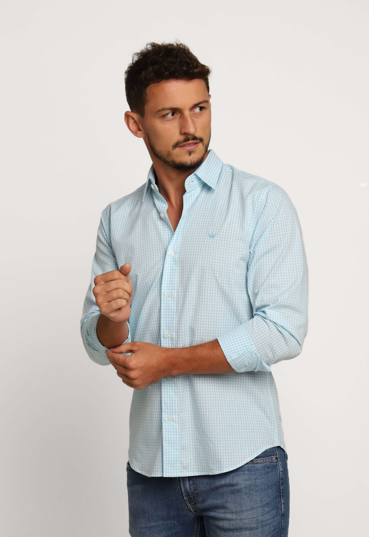 Camisa Dom Henrico ml Xadrez - Henri Store