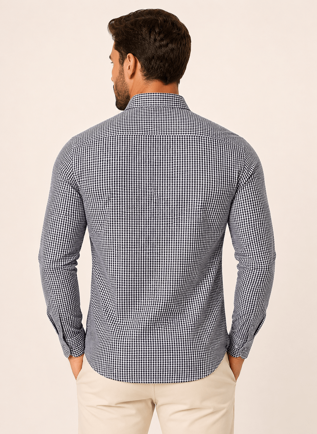 Camisa Dom Henrico ml Xadrez - Henri Store