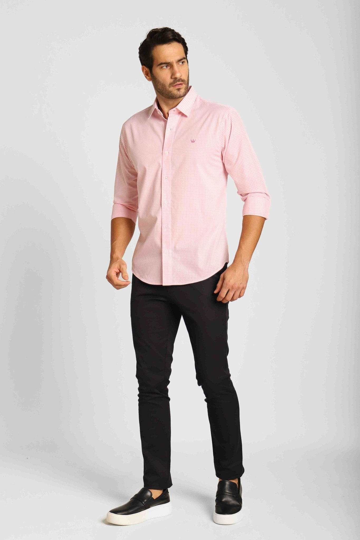 Camisa Dom Henrico ml Xadrez - Henri Store
