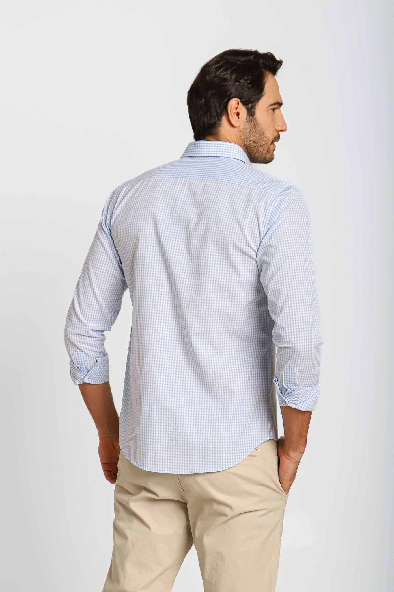 Camisa Dom Henrico ml Xadrez - Henri Store