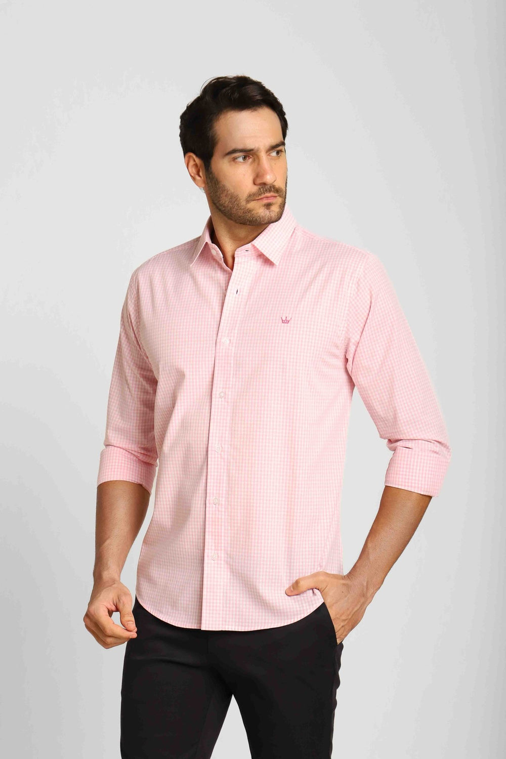 Camisa Dom Henrico ml Xadrez - Henri Store