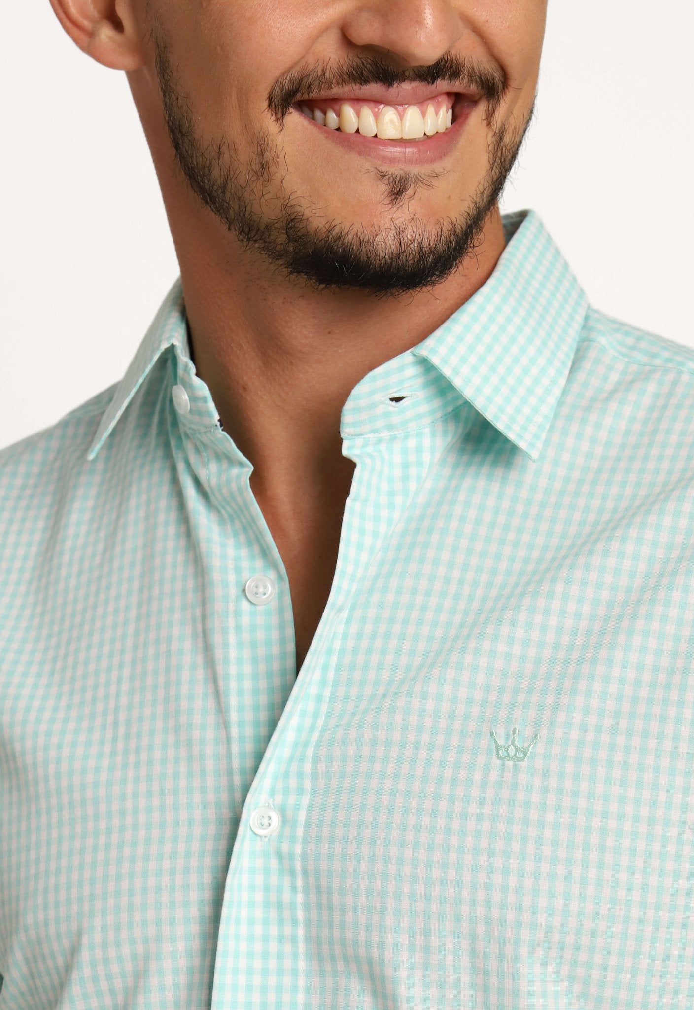 Camisa Dom Henrico ml Xadrez - Henri Store
