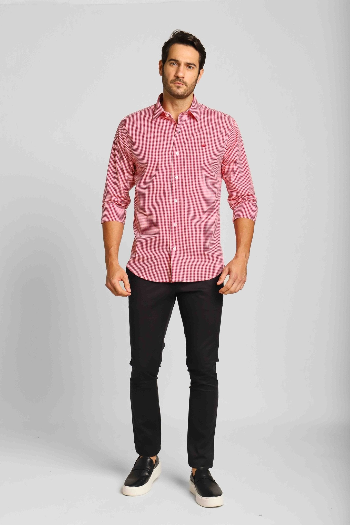 Camisa Dom Henrico ml Xadrez - Henri Store