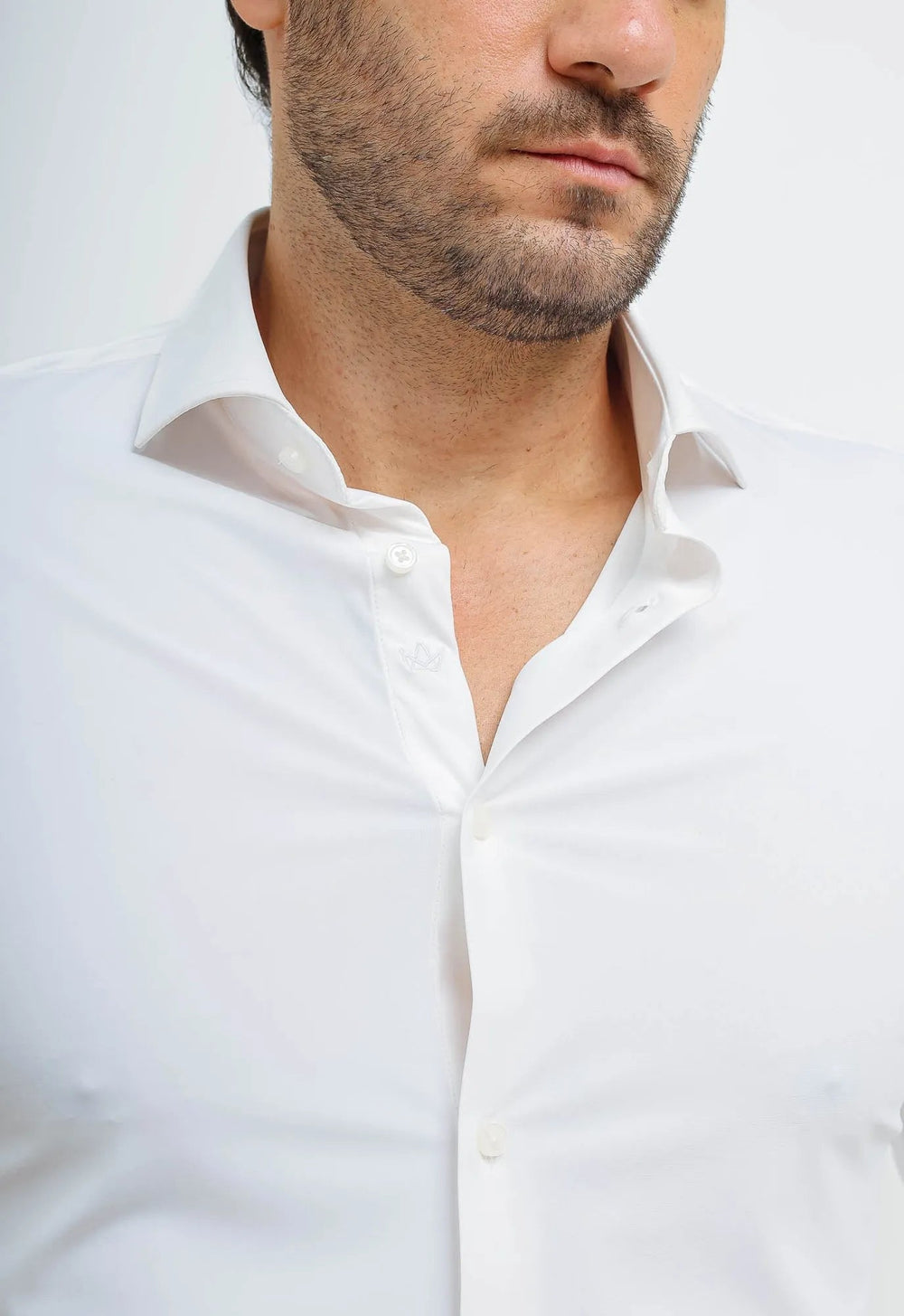 Camisa Dom Henrico Slim Fit Poliamida - Henri Store
