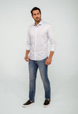 Camisa Dom Henrico Social Manga Longa Slim Fit - Henri Store