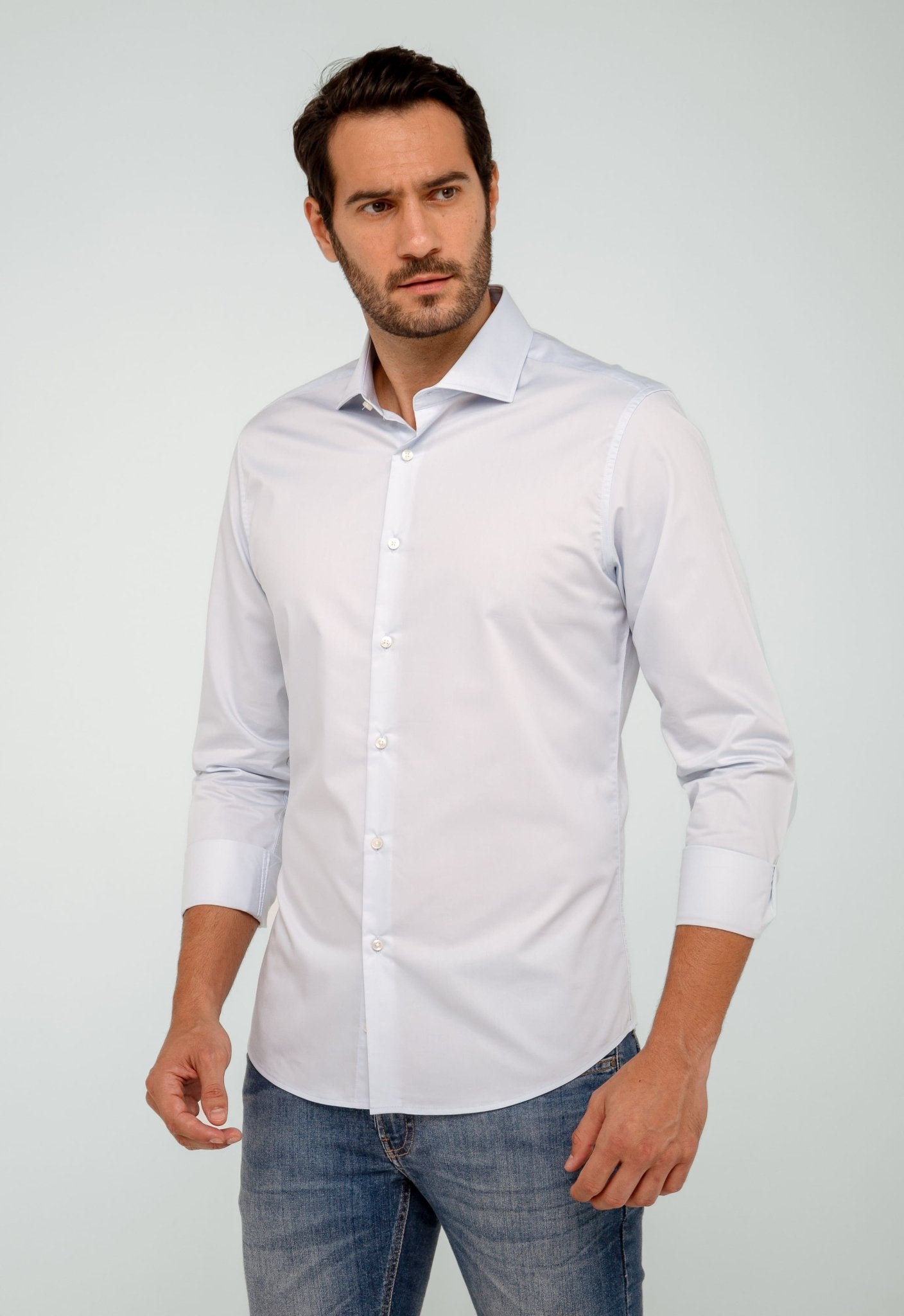 Camisa Dom Henrico Social Manga Longa Slim Fit - Henri Store