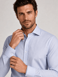 Camisa Dom Henrico Social Masculina Slim Fit Algodão Egípcio Gola Estruturada - Henri Store