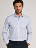 Camisa Dom Henrico Social Masculina Slim Fit Algodão Egípcio Gola Estruturada - Henri Store