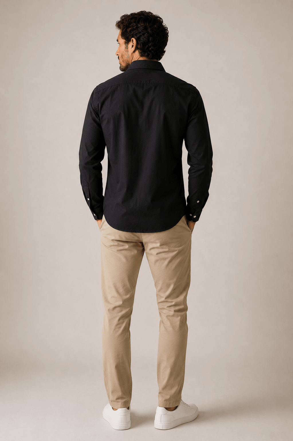 Camisa Eleven Basica Ml Preto - Henri Store