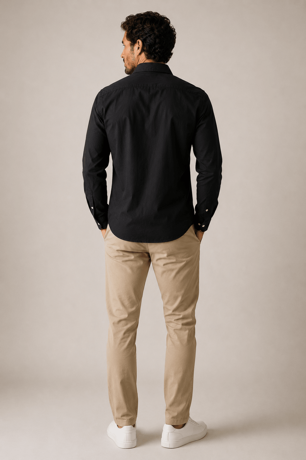 Camisa Eleven Basica Ml Preto - Henri Store