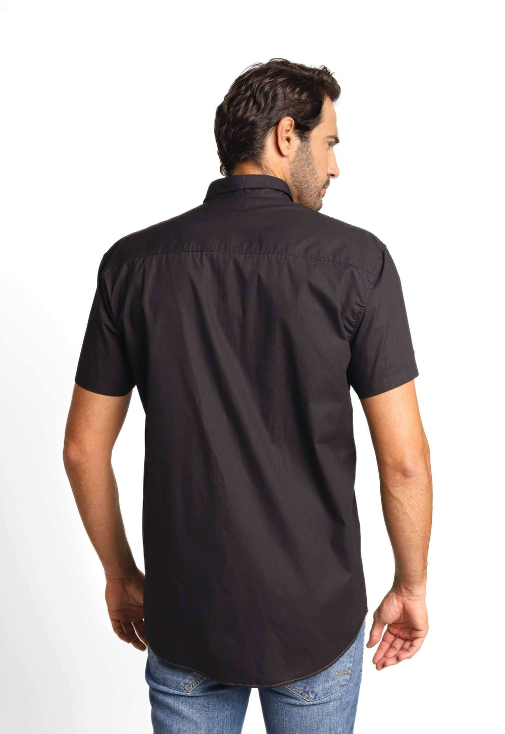 Camisa Eleven Mc Ponto Correntinha Preta - Henri Store
