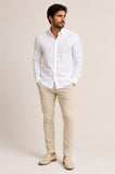 Camisa Ellus Tricoline Ly Slim Italian ML - Henri Store