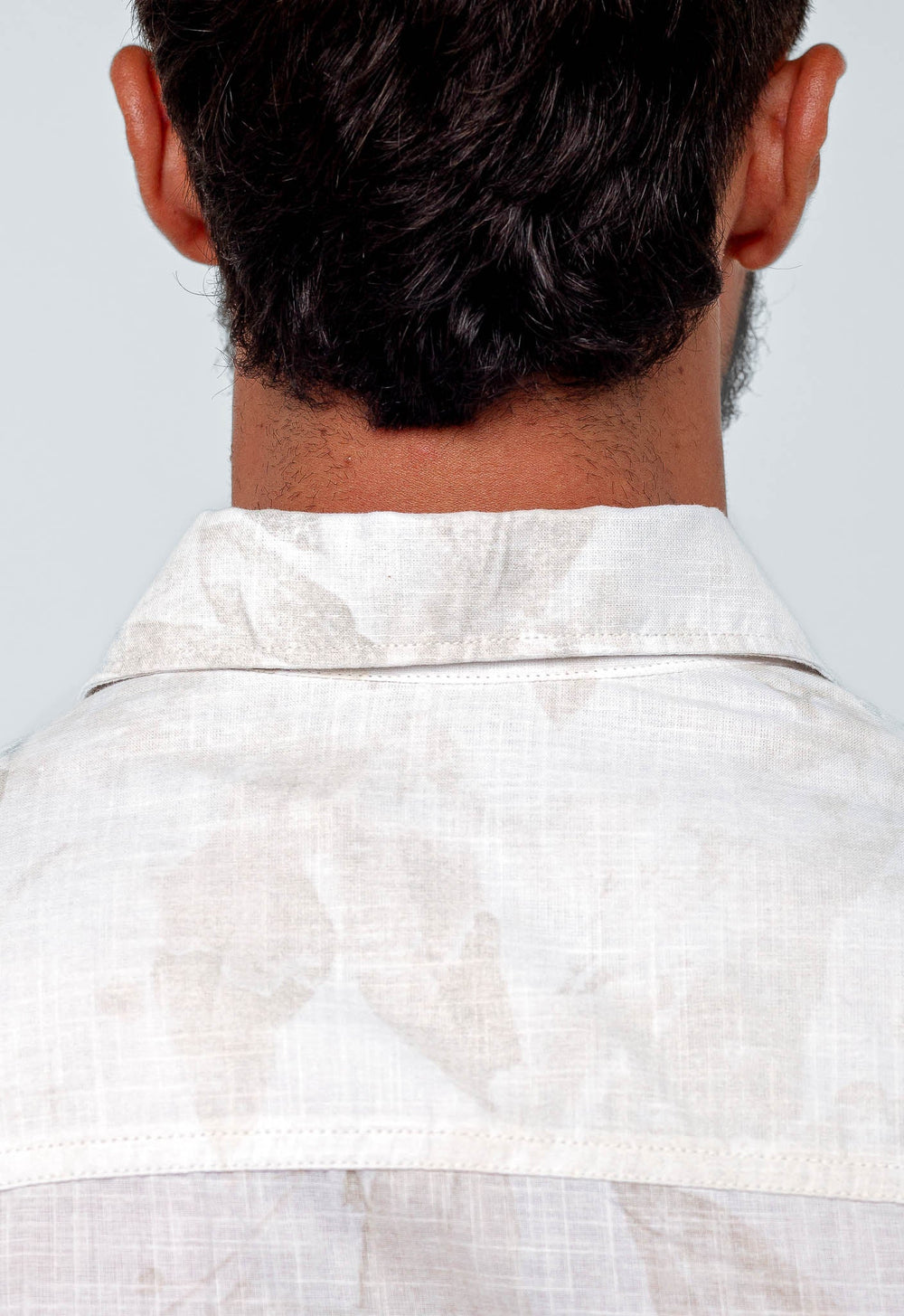 Camisa John John mc Lightbloom Estampado Off White - Henri Store