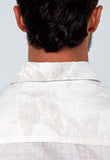 Camisa John John mc Lightbloom Estampado Off White - Henri Store