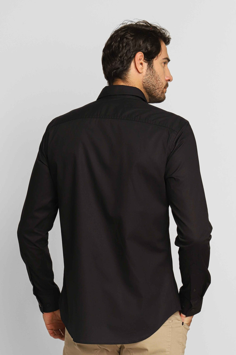 Camisa John John New Slim Black - Henri Store