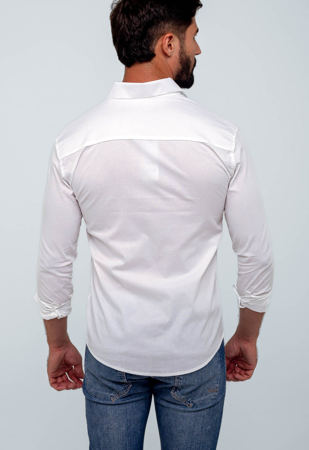 Camisa Manga Longa Slim Fit Scavo Elegance - Henri Store