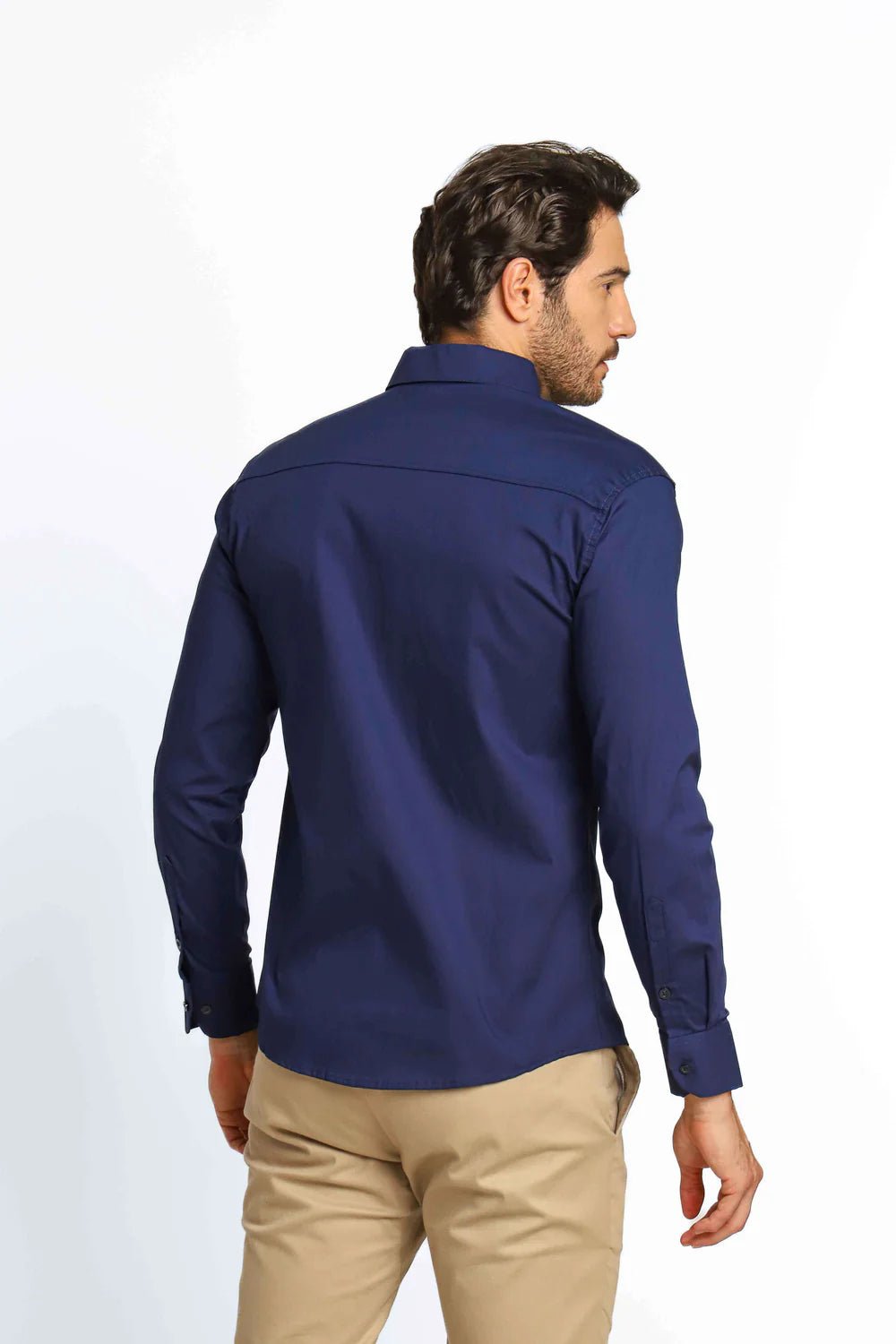 Camisa Manga Longa Slim Fit Scavo Elegance - Henri Store