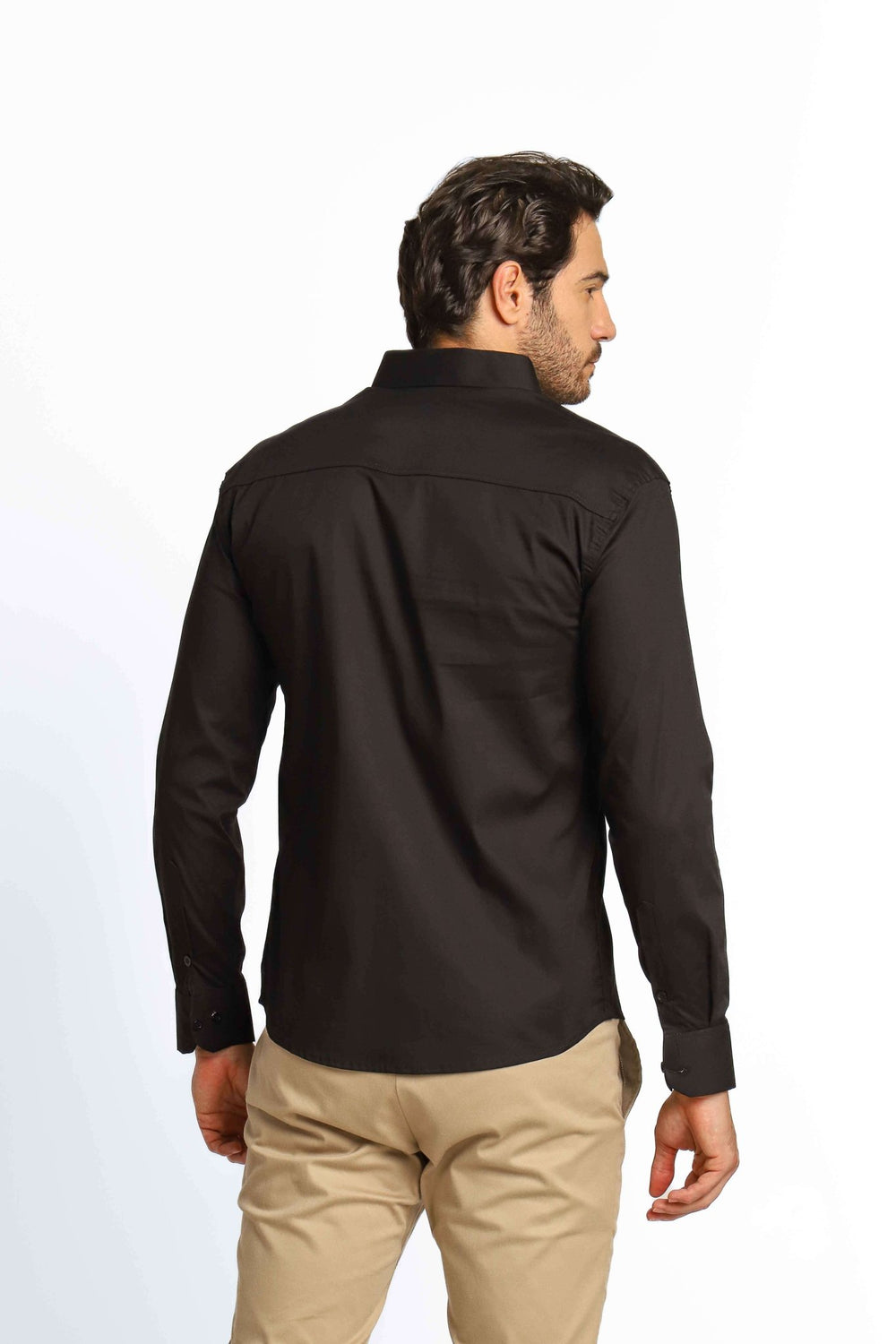 Camisa Manga Longa Slim Fit Scavo Elegance - Henri Store