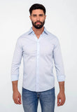 Camisa Manga Longa Slim Fit Scavo Elegance - Henri Store