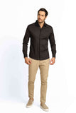 Camisa Manga Longa Slim Fit Scavo Elegance - Henri Store