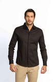 Camisa Manga Longa Slim Fit Scavo Elegance - Henri Store