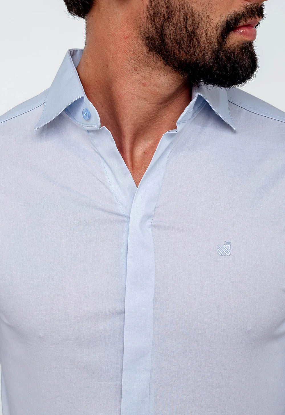 Camisa Manga Longa Slim Fit Scavo Elegance - Henri Store