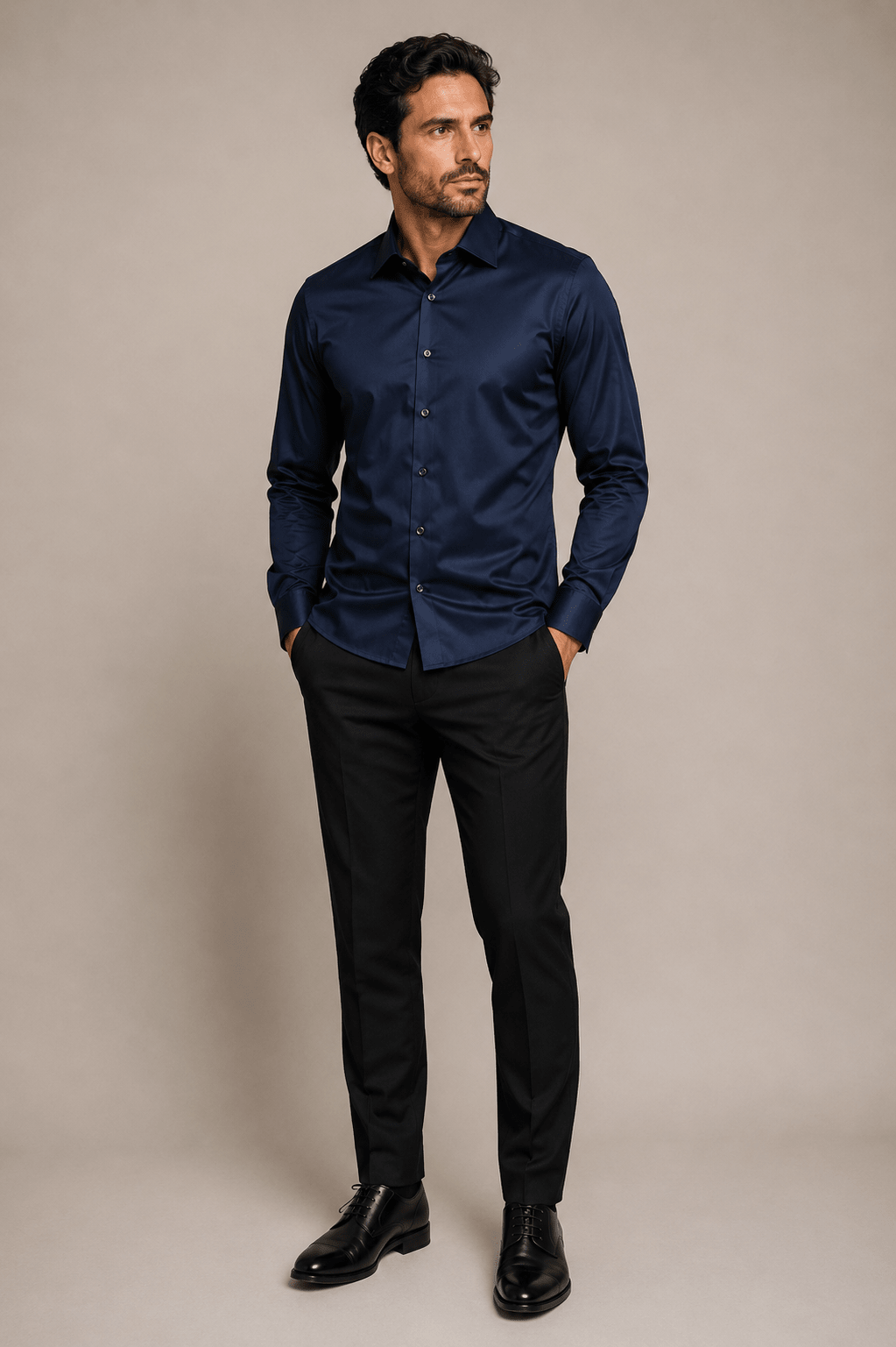 Camisa ML Sergio K Silver Classic - Henri Store