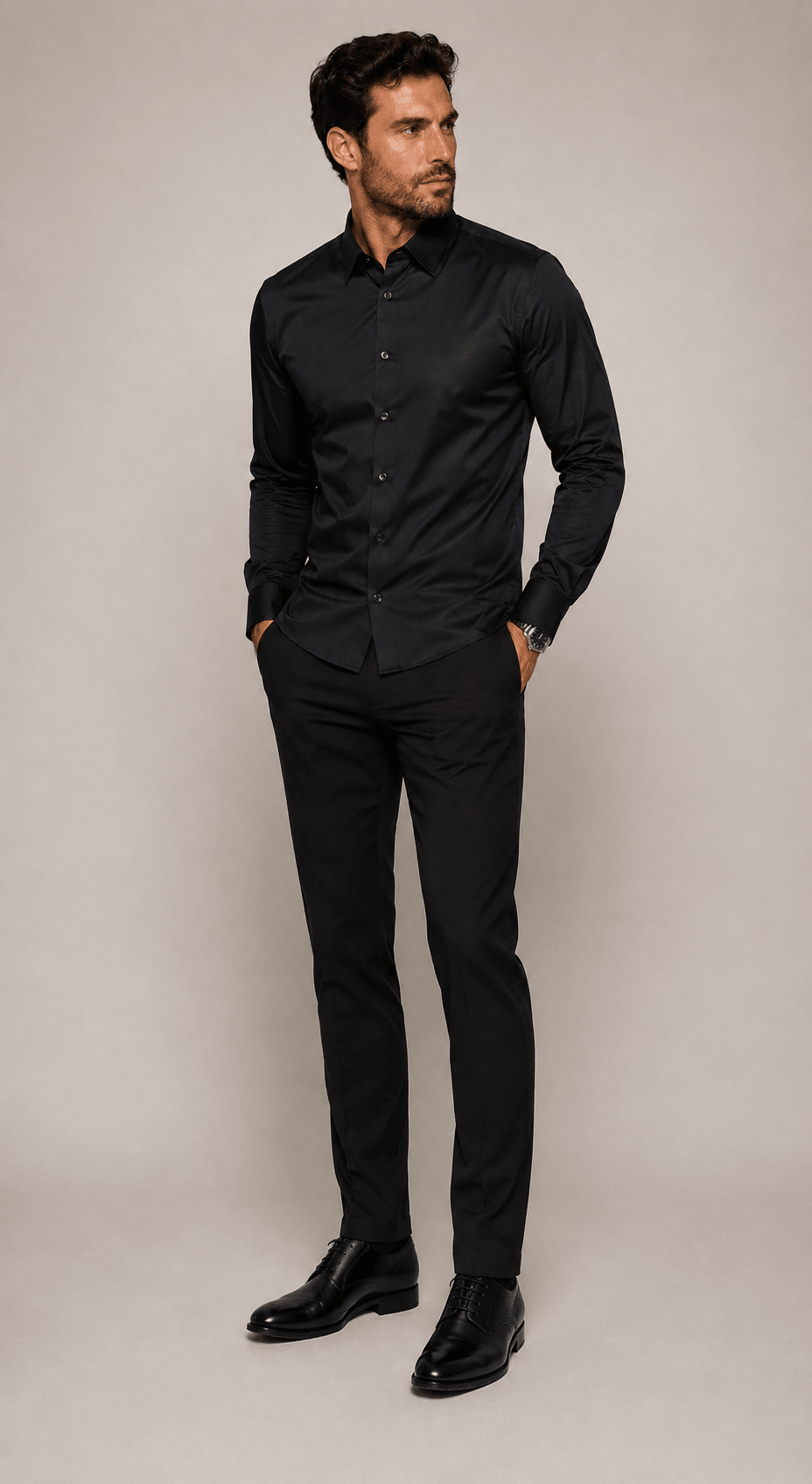 Camisa ML Sergio K Silver Classic - Henri Store