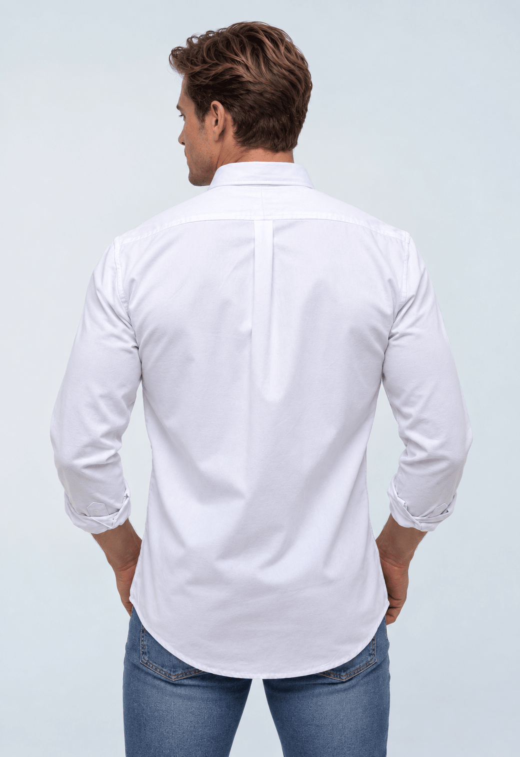 Camisa Ralph Lauren Básica Custom Fit - Henri StoreCamisa