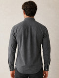 Camisa Ralph Lauren Custom Fit Cinza Poney Vermelho - Henri Store