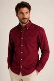 Camisa Ralph Lauren Slim Fit vinho - Henri Store