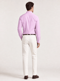Camisa Ralph Lauren Xadrez Rosa ML Poney Marinho -LIVE - Henri Store
