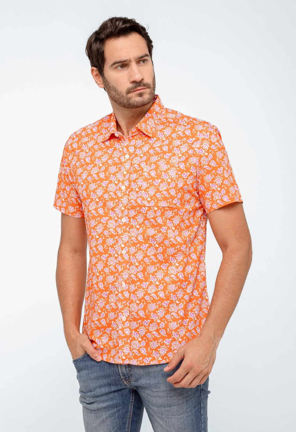 Camisa Replay Mc Floral - Henri Store
