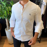 Camisa Reserva Sport Oxford Ml Branca - Henri Store