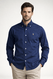 Camisa RL Custom Fit Lisa Poney Colorido - Henri Store
