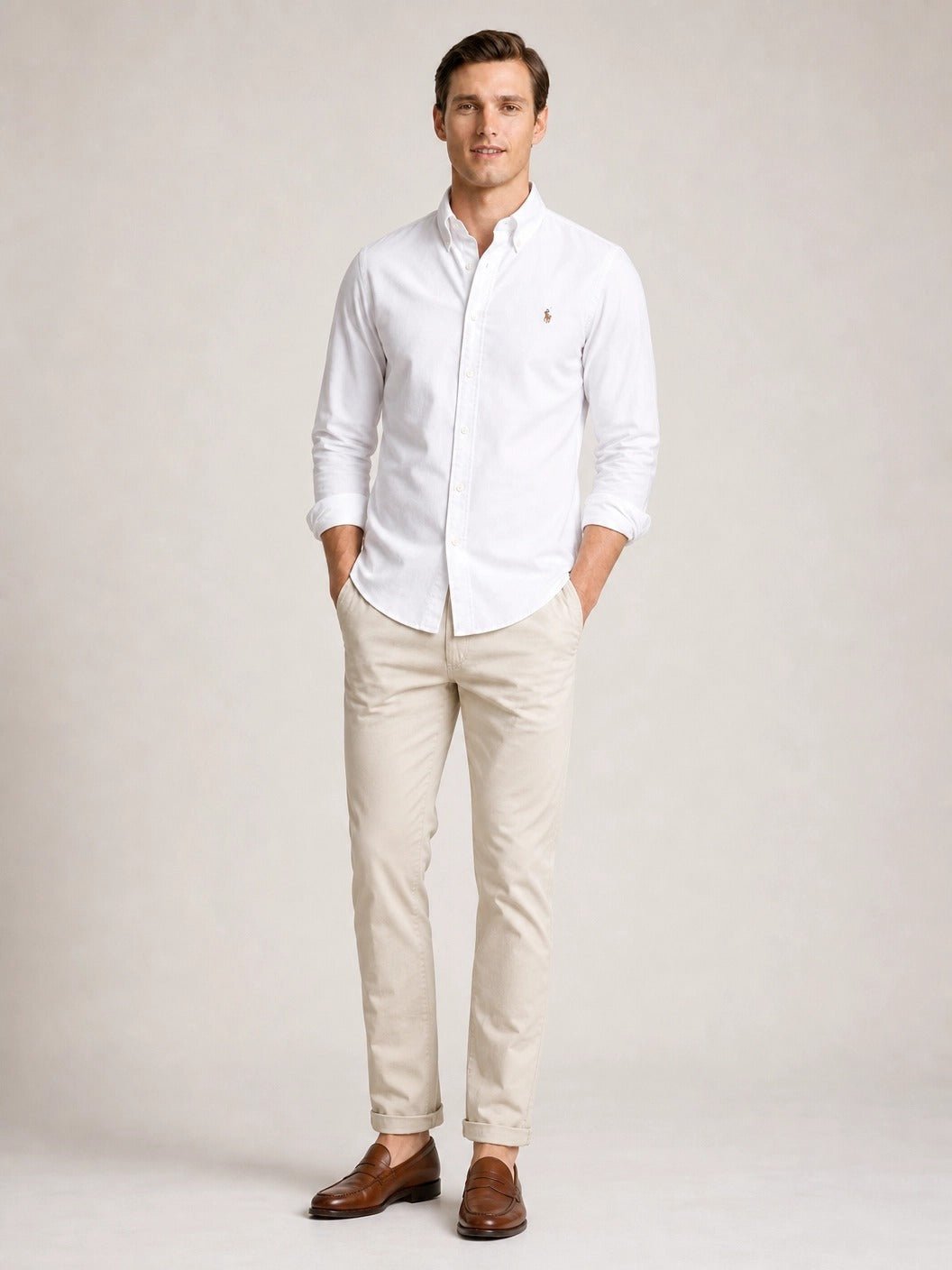 Camisa RL Custom Fit Lisa Poney Colorido - Henri Store