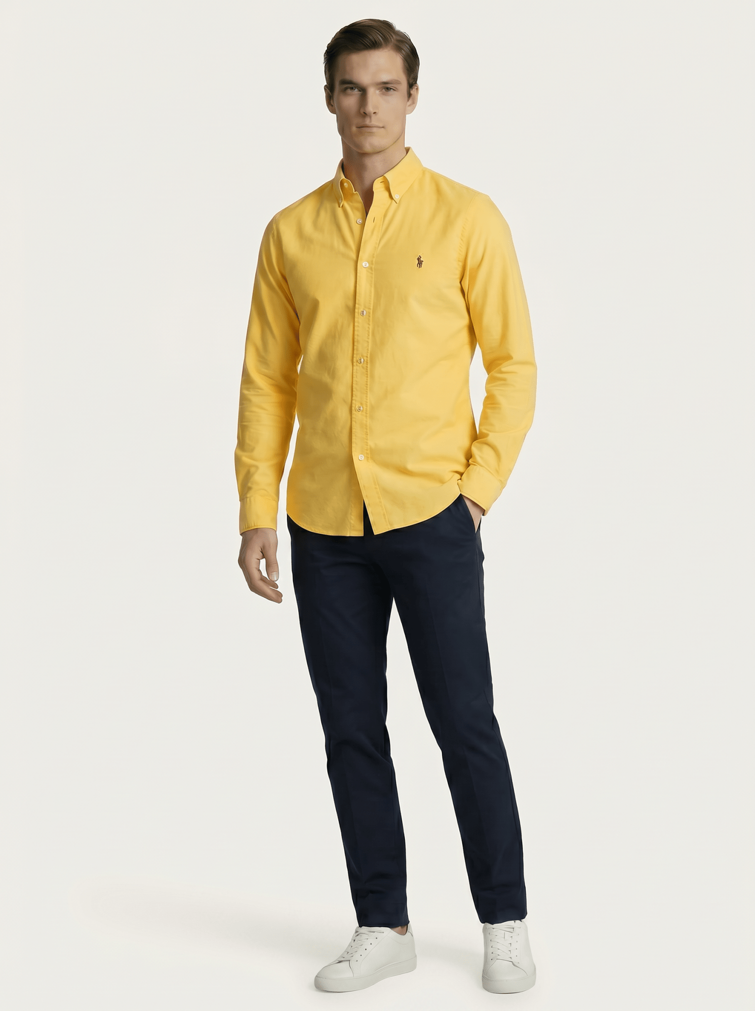 Camisa RL Custom Fit Lisa Poney Colorido - Henri Store