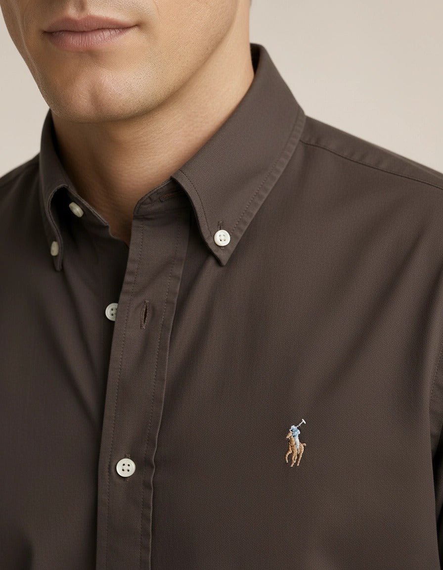 Camisa RL Custom Fit Lisa Poney Colorido - Henri Store