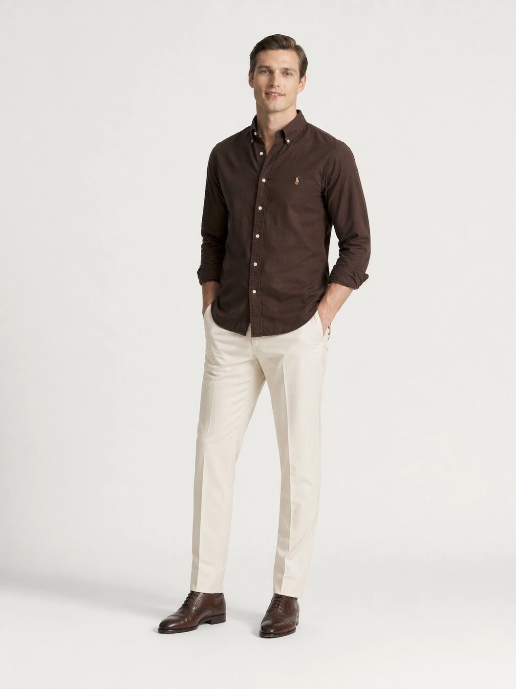 Camisa RL Custom Fit Lisa Poney Colorido - Henri Store