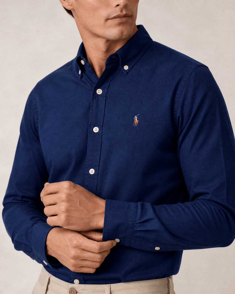 Camisa RL Custom Fit Lisa Poney Colorido - Henri Store