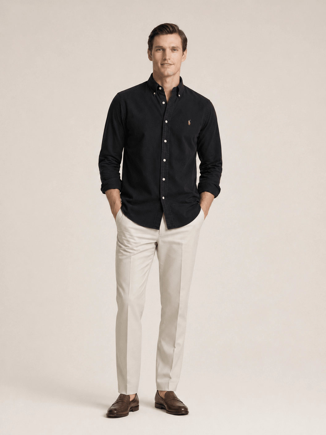 Camisa RL Custom Fit Lisa Poney Colorido - Henri Store
