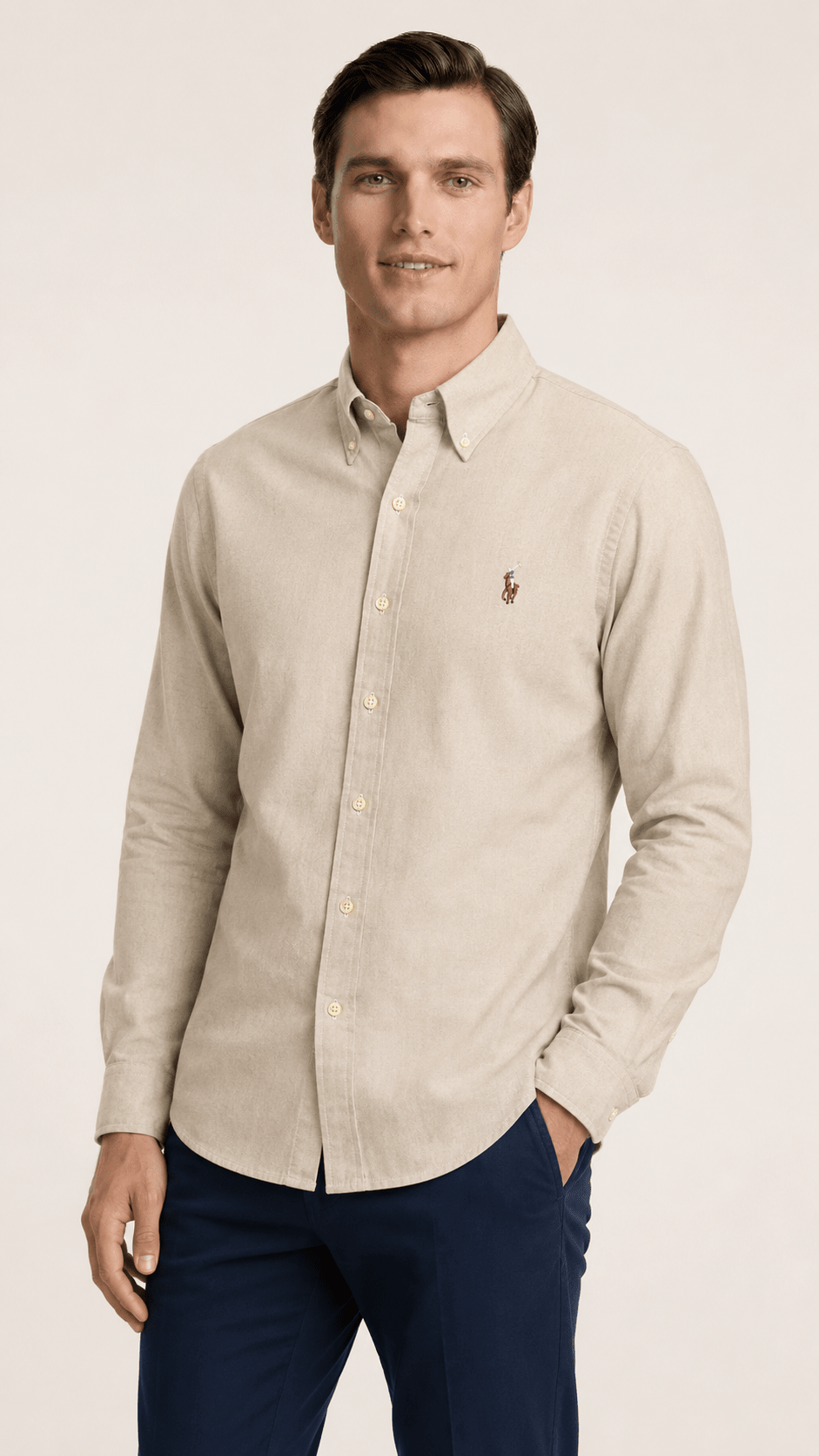 Camisa RL Custom Fit Lisa Poney Colorido - Henri Store