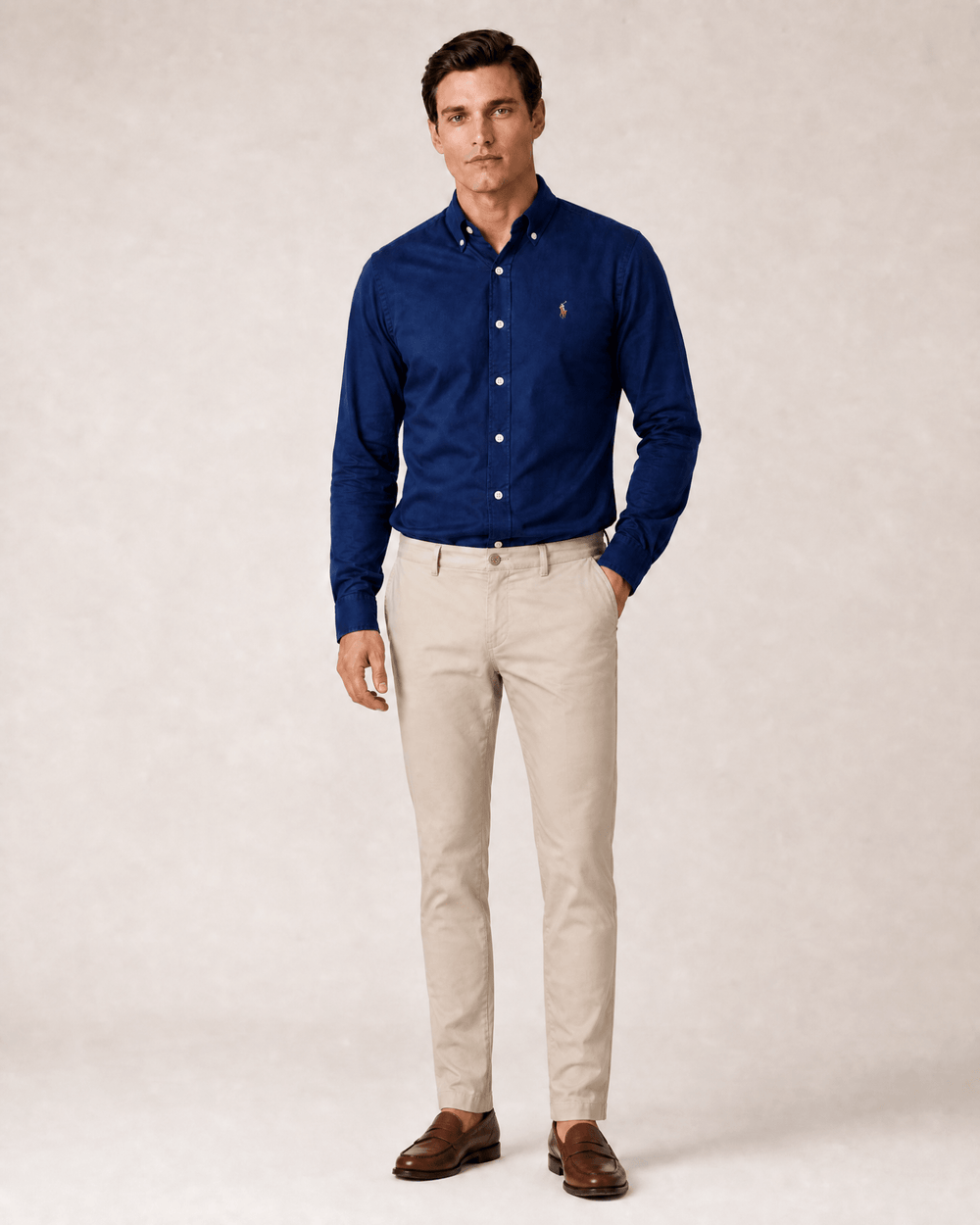 Camisa RL Custom Fit Lisa Poney Colorido - Henri Store