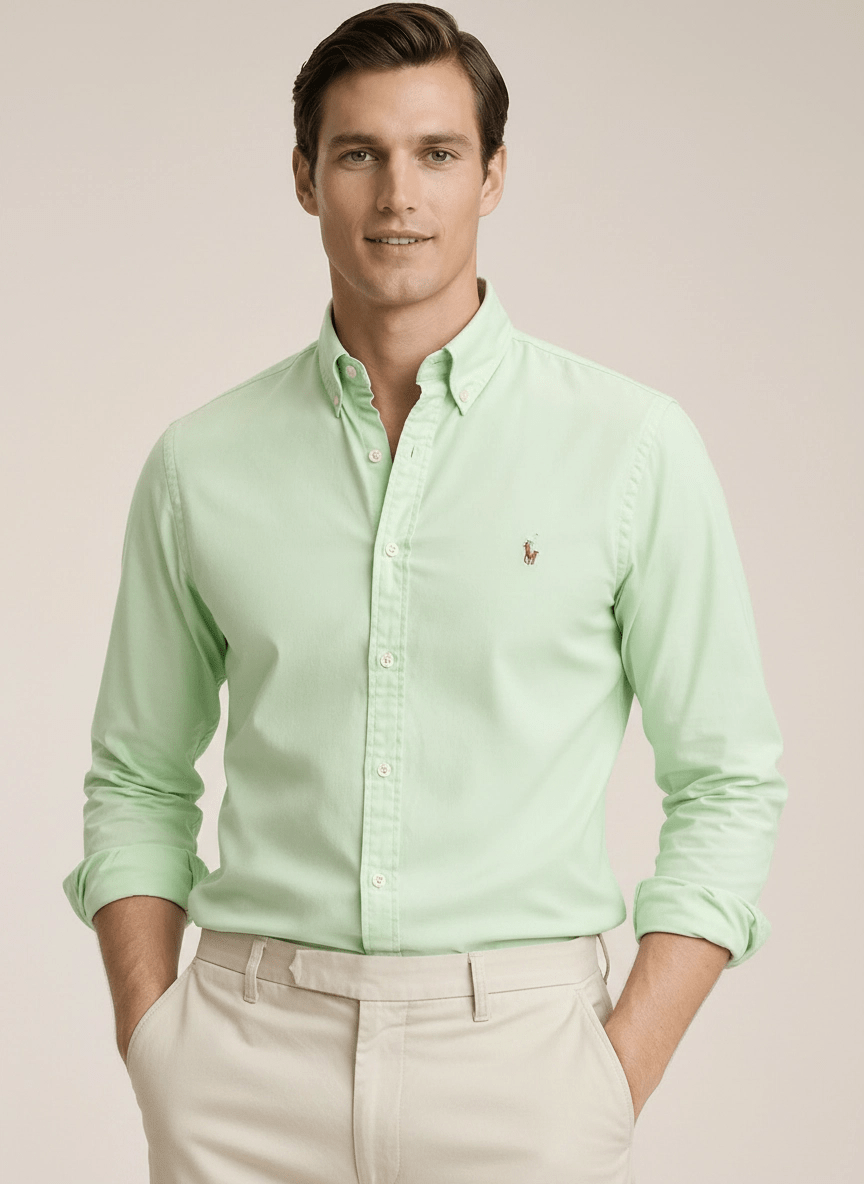 Camisa RL Custom Fit Lisa Poney Colorido - Henri Store