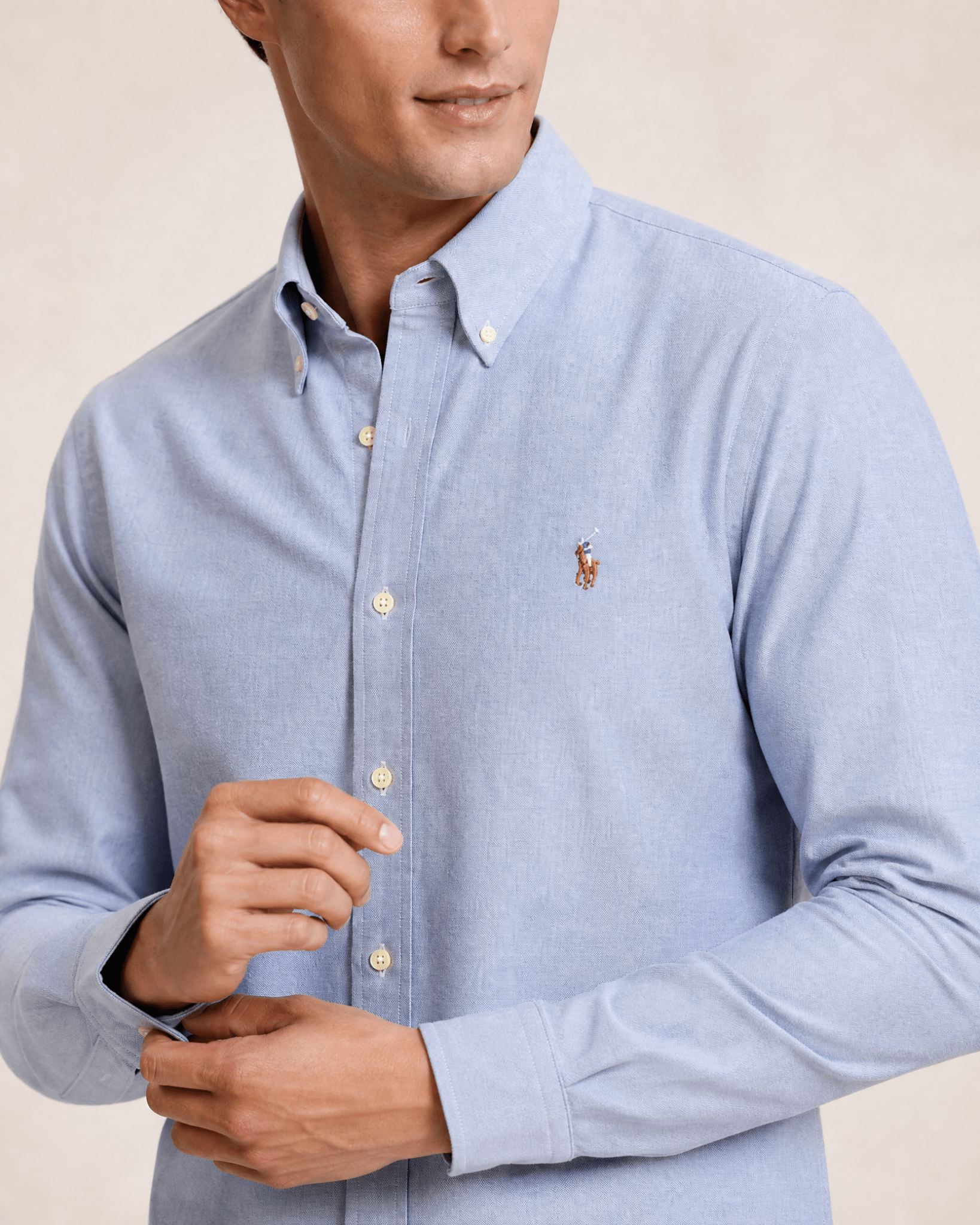 Camisa RL Custom Fit Lisa Poney Colorido - Henri Store