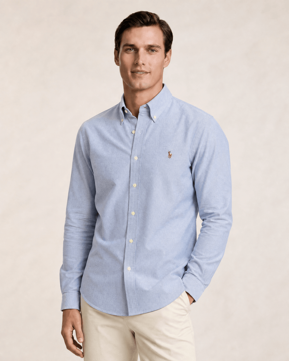 Camisa RL Custom Fit Lisa Poney Colorido - Henri Store