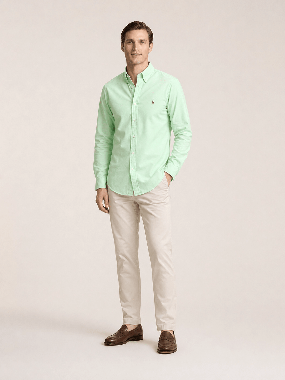 Camisa RL Custom Fit Lisa Poney Colorido - Henri Store