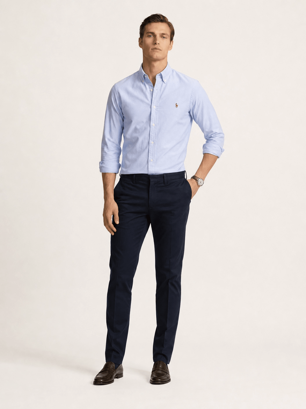 Camisa RL Custom Fit Lisa Poney Colorido - Henri Store