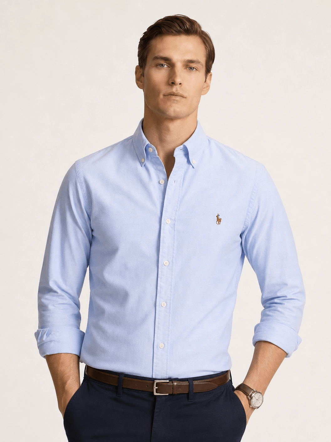Camisa RL Custom Fit Lisa Poney Colorido - Henri Store
